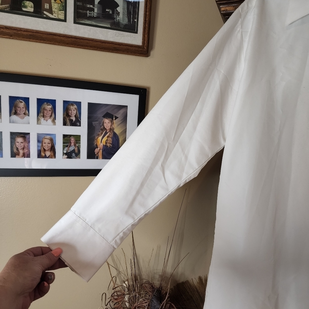 Midnight Blue Men's Button-down Shirt - Picture 4 of 9